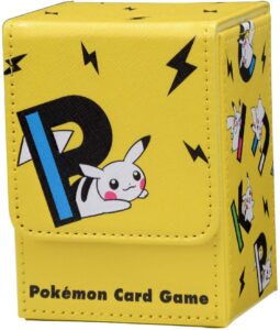 ポケモンセンターオリジナル ポケモンカードゲーム フリップデッキケース PIKAPIKACHU YE