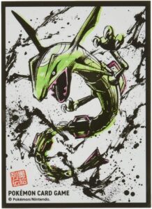 ポケモンセンターオリジナル ポケモンカードゲーム デッキシールド 墨絵列伝 レックウザ